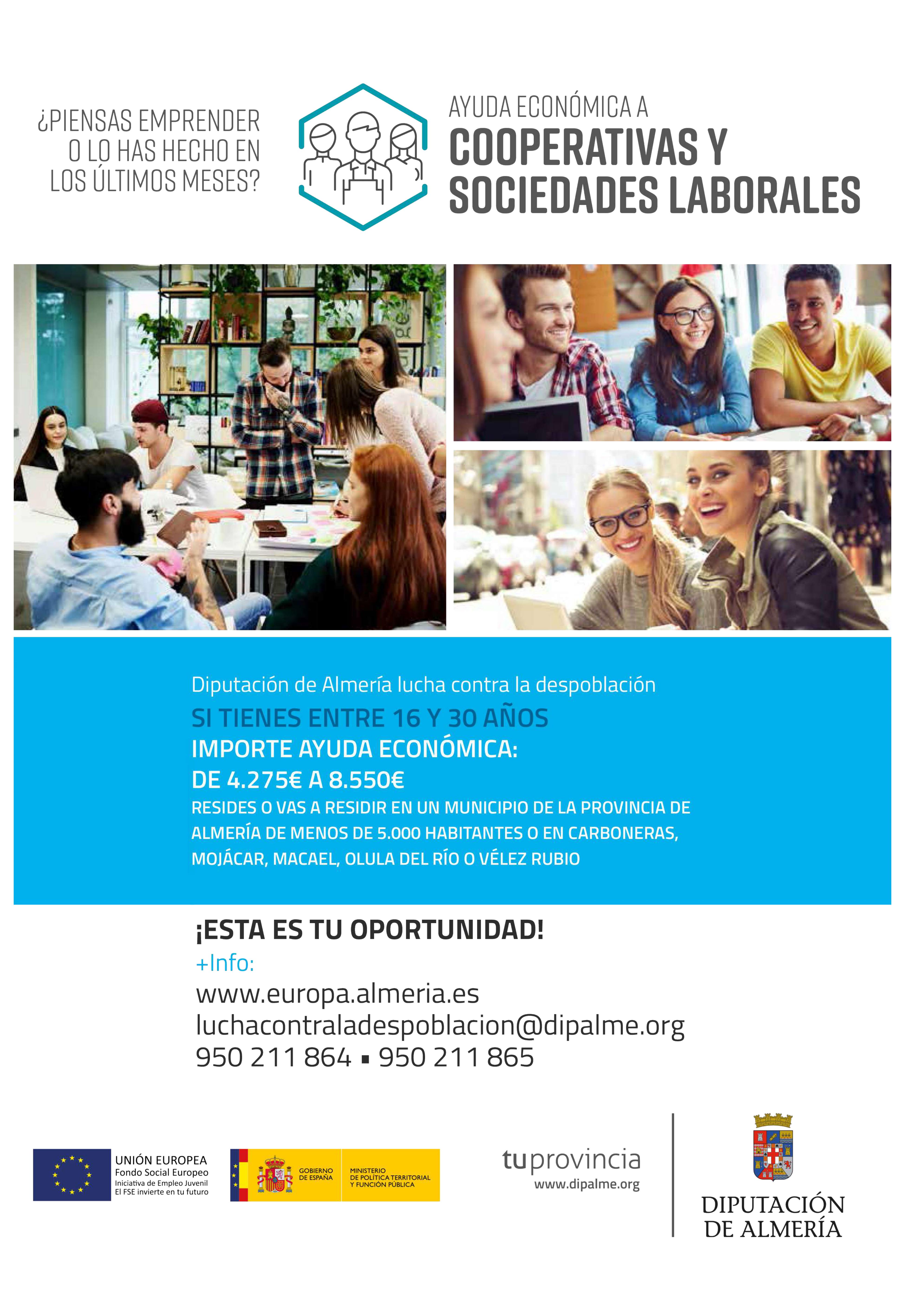 AYUDAS DE DIPUTACION PARA COOPERATIVAS